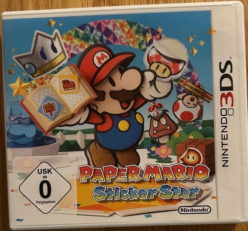 Paper mario sticker star - mario,
