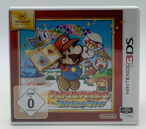 Paper mario sticker star - sticker, |