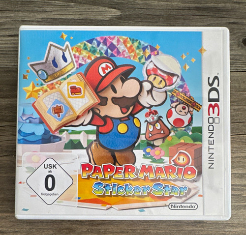 Nintendo paper mario sticker - paper,