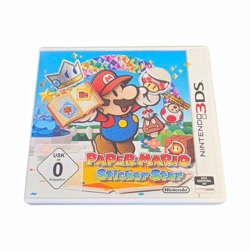 Paper mario sticker - sticker, star