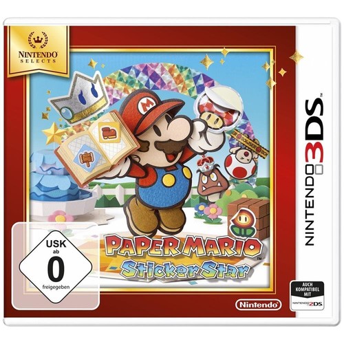 Paper mario sticker star - star, |