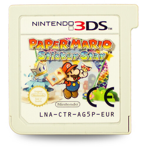3ds spiel paper - 3ds, mario