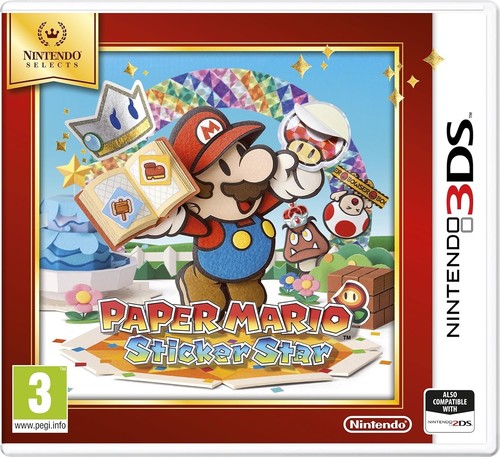 Paper mario sticker star - star,