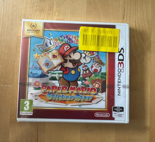 Paper mario sticker - paper,