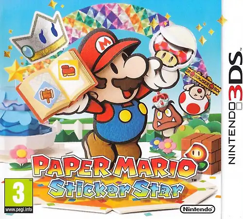 Paper mario sticker star - mario:,