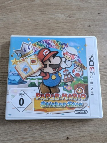 Paper mario sticker - sticker, star
