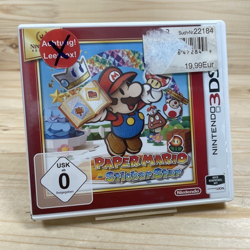 Nintendo 3ds spiel paper - •,