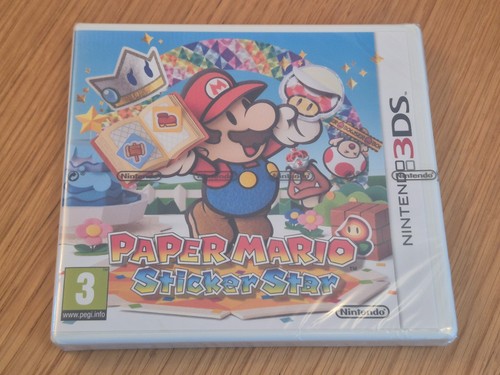Papier mario sticker star - mario:,