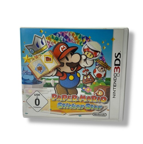 3ds paper mario sticker - 3ds,
