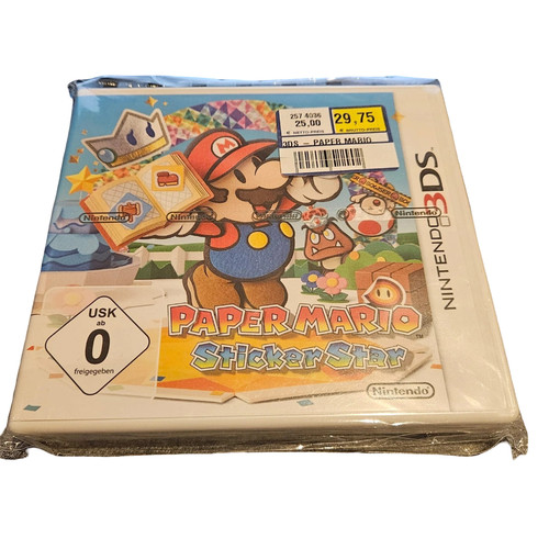 Paper mario sticker star - paper,
