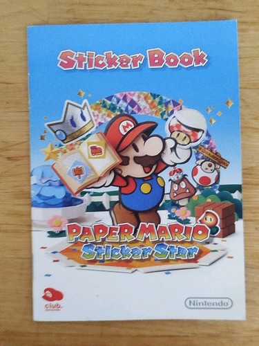 Nintendo paper mario sticker - nintendo,