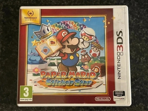 Paper mario sticker star - mario,