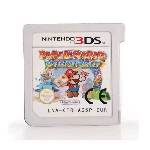 Paper mario sticker - mario:, star