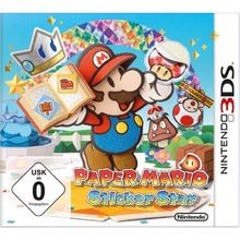 Paper mario sticker - paper, mario: