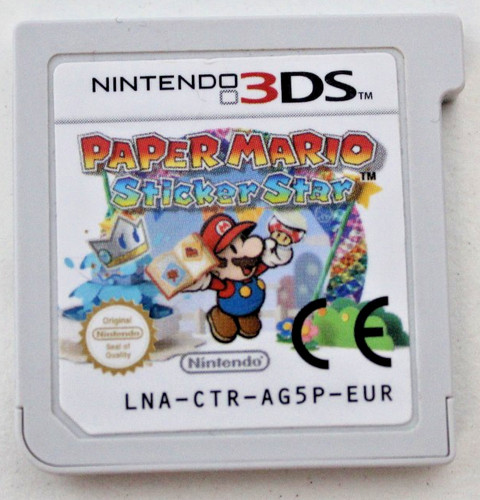 Paper mario sticker - paper, star