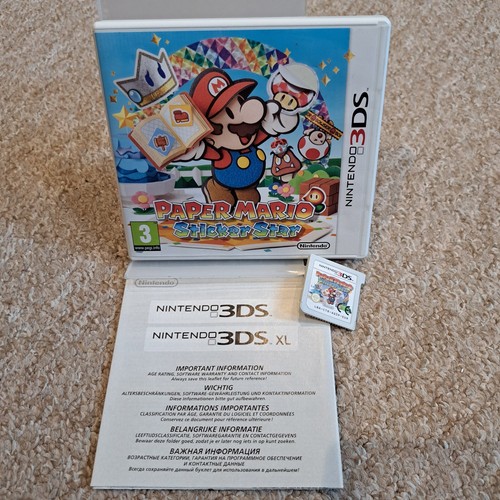 Paper mario sticker star - paper, mario: