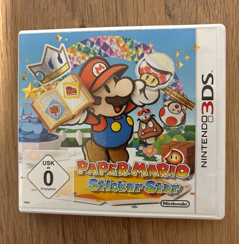 Nintendo paper mario - paper, sticker