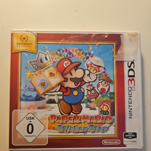 Paper mario sticker - paper,